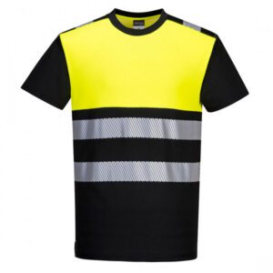 PW3 HI-VIS COTTON COMFORT CLASS 1 T-SHIRT S/S