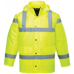 Hi-Vis Traffic Jacket - Yellow - Medium