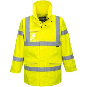 Hi-Vis Extreme Parka Jacket - Yellow - Small