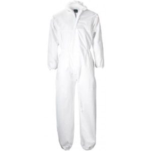 Disposable PP Coverall - White - Large