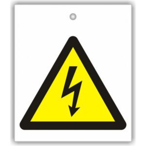 ISO Pictogram High Voltage Hazard sign