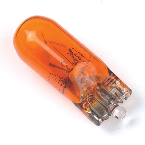 Miniature Bulbs – 12V 5W Capless W2.1X9.5d – Side Repeater Lamp (Amber)