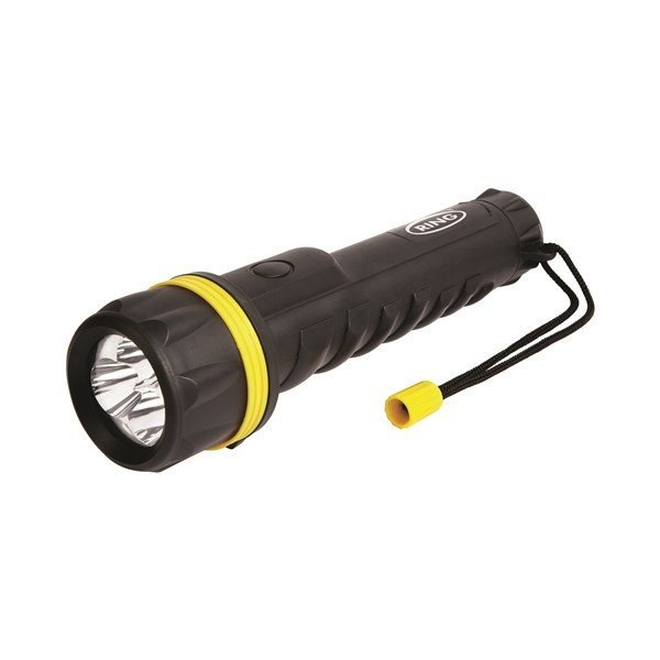 Heavy Duty Rubber LED Torch – 50 Lumens