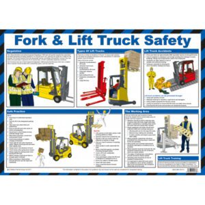 Fork Lift Truck Safety Guide Poster
