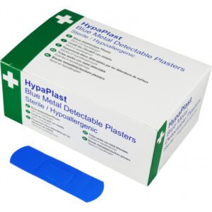 HypaPlast Blue Catering Plasters - Pack of 100