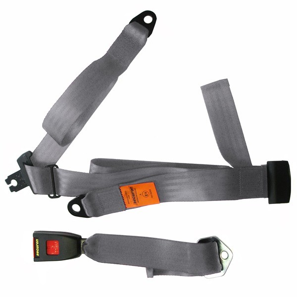Seat Belt – Static Lap & Diagonal – Grey