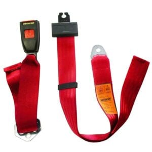 Seat Belt – Static Lap – Red