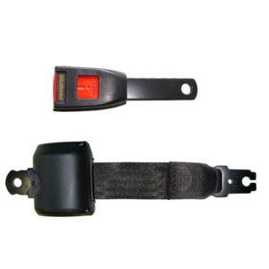 Seat Belt - Retracting Lap - Black