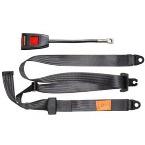 Seat Belt – Static Lap & Diagonal – Black