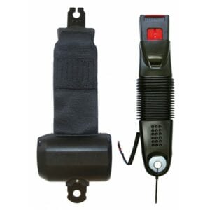 Seat Belt – Retracting Lap – Black