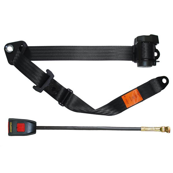 SECURON Auto Lap & Diagonal Seat Belt Black