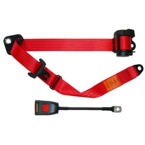 Seat Belt – Auto Lap & Diagonal – Red