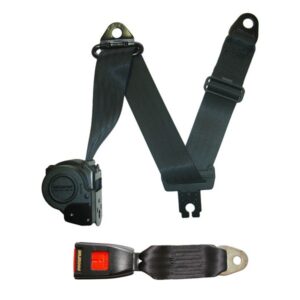 Seat Belt - Auto Lap & Diagonal - Black