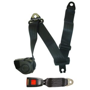 Seat Belt - Auto Lap & Diagonal - Black
