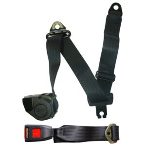 Seat Belt - Auto Lap & Diagonal - Black