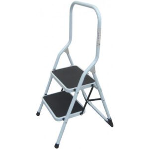 High Backed Folding Steps - 2 Step