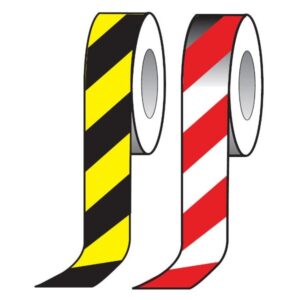 Barricade Tape - Black/Yellow - 500m x 75mm