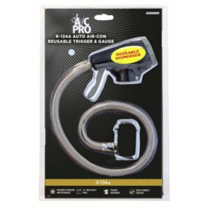 Recharge trigger and gauge – R134a refrigerant