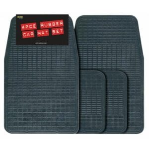 Universal Rubber Mat Set – Budget – 4 Piece