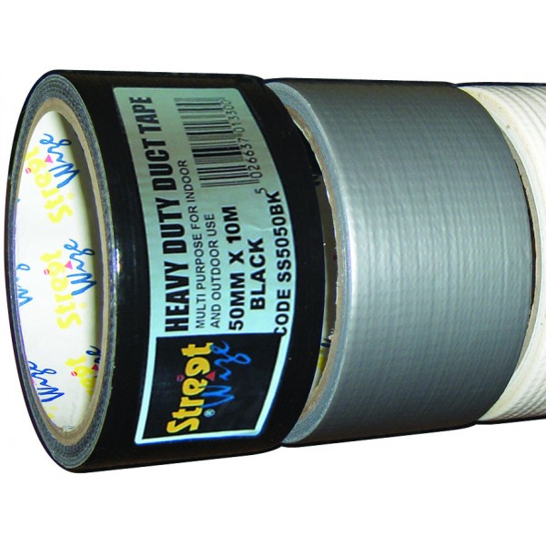 Duct Tape – Black – 50mm x 10m