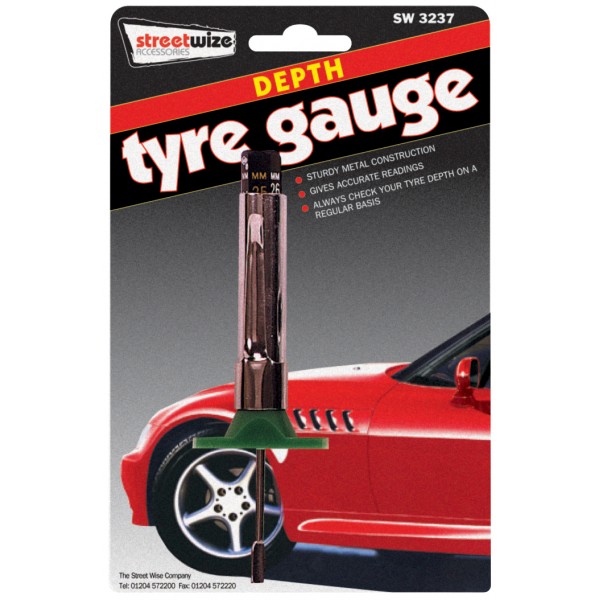 Tyre Tread Depth Gauge – Analogue
