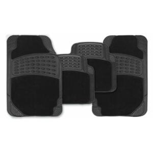 Combination Universal Mat Set – Carpet/Rubber – 4 Piece