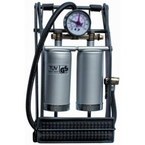 De-Luxe Quality Twin Cylinder Foot Pump (270 Gauge)