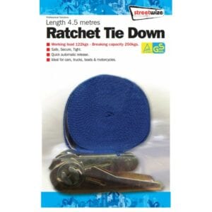 Ratchet Tie Down – 4.5m