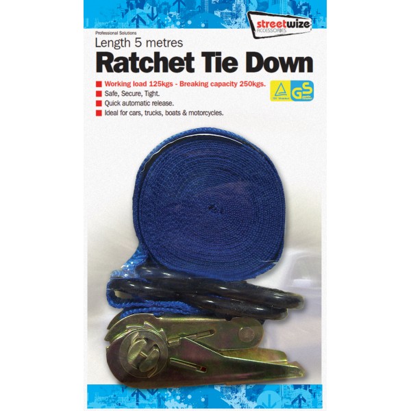 Ratchet Tie Down – 5m