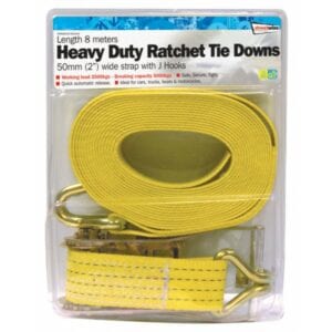 Ratchet Tie Down – Heavy Duty – 50mm/8m