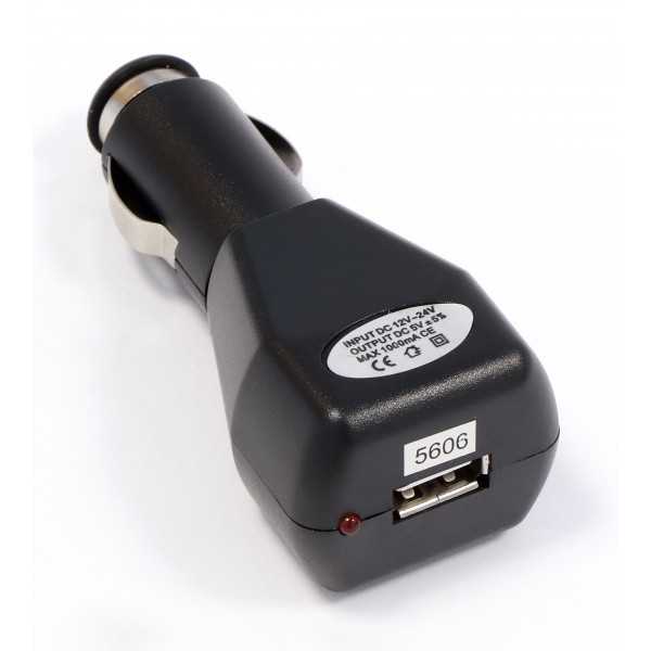 Single USB Charger - 12V - Car Smart