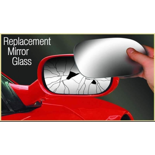 Mirror Glass Replacement – (Blind Spot) OEM Style With Base Plate