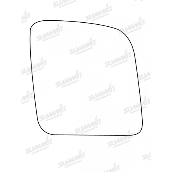 Mirror Glass Replacement – Commercial OEM Style With Base Plate