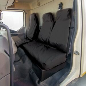 Truck Seat Cover – Double Passenger – Black – DAF LF