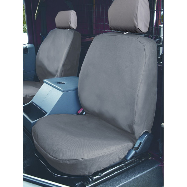 Car Seat Covers – Front Pair – Grey – Land Rover Defender