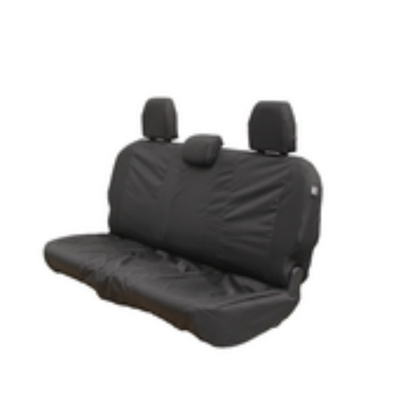 Car Seat Cover Rear Set Black Nissan Navara (2014 onwards) Car