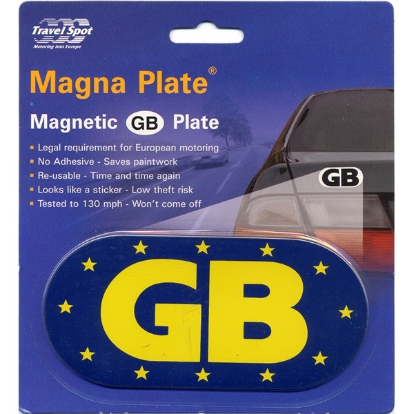 Magnetic Euro GB Plate