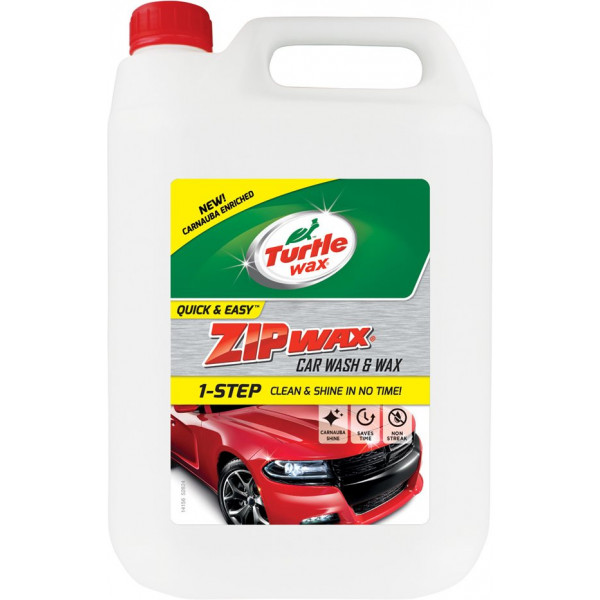 Zip Wax Wash and Wax 5 Litre Car Smart