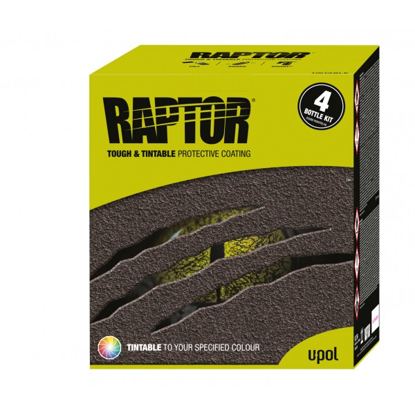 Raptor Spray-On Liner Kit – Tintable – 4 Litre