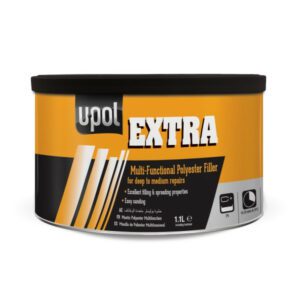 U-Pol Extra Polyester Filler No.2 Kit 1.1 Litre