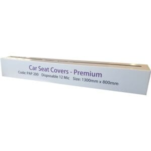 Disposable White Seat Covers – Roll of 100