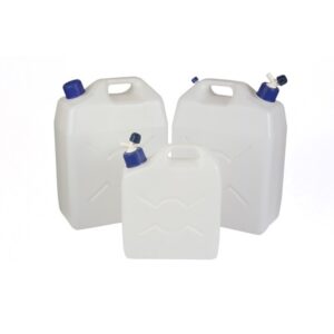 Jerry Can (Screw Cap & Tap) - Translucent - 25 Litre