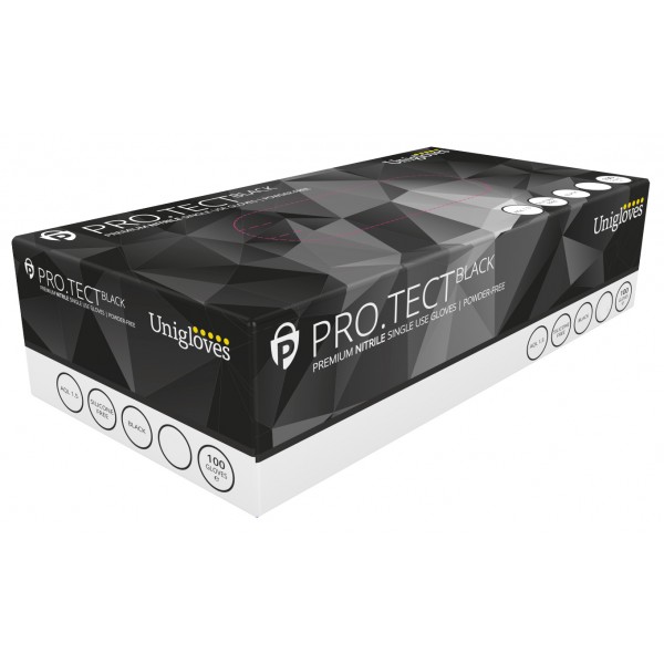 Unicare Nitrile Thick Powder Free Gloves - Extra Large