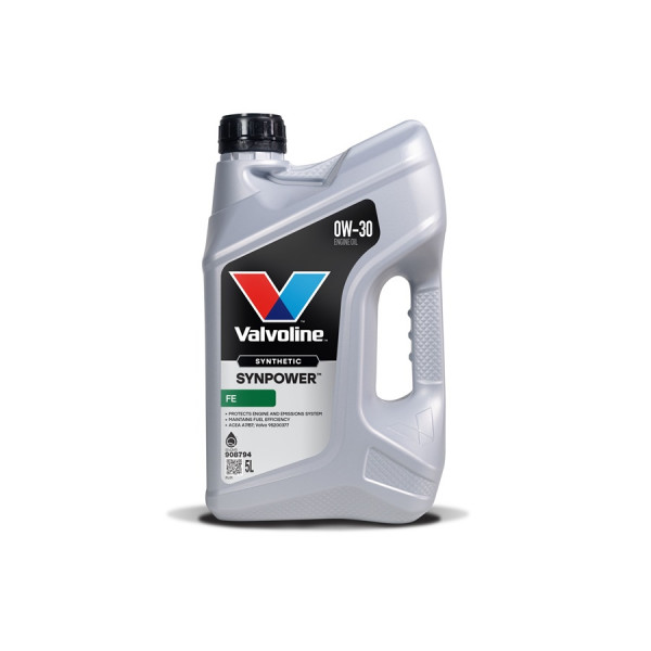 Valvoline Synpower Fe 0W30 - 5 Litre