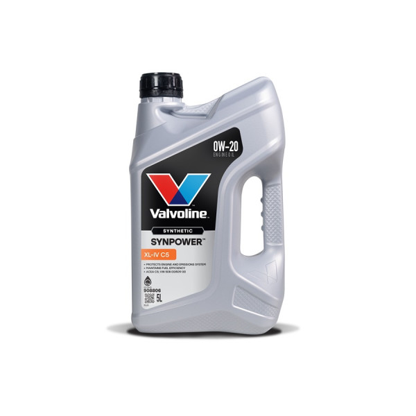 Valvoline Synpower Xl-Iv C5 0W20 - 5 Litre