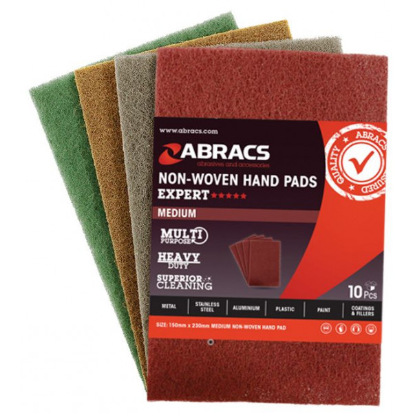 ABRACS Hand Pads 150 x Maroon 150 x 230mm