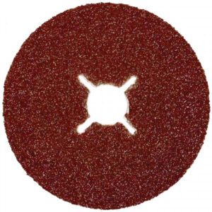 ABRACS Fibre Sanding Discs Zirc 115x22mm P60