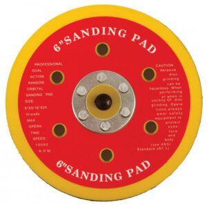 ABRACS H&L Backing Pad 6 Holes 150mm