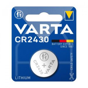 Varta CR2430 Car Alarm Battery & Car Key Fob Battery - Box of 10