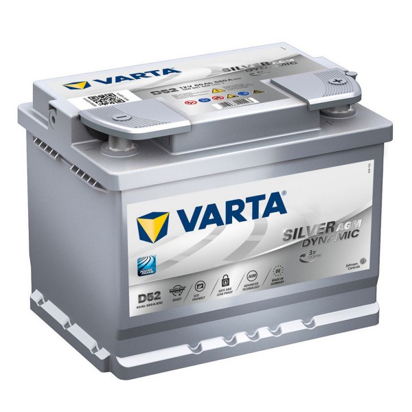 VARTA AGM Start Stop Plus Battery 12V – 60Ah – 680CCA